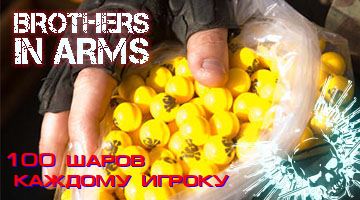 Шары для пейнтбола в подарок